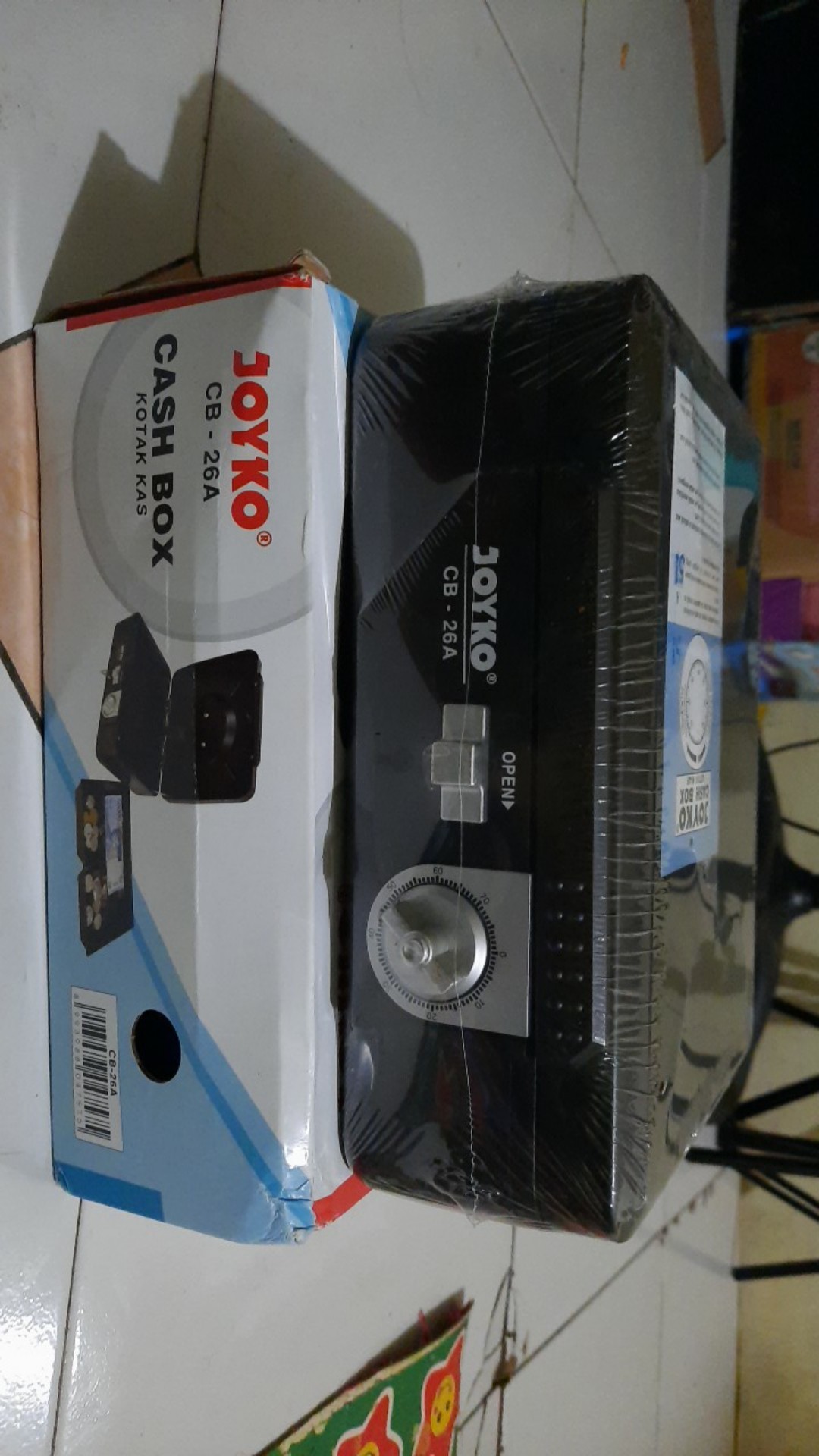 Cash Box Joyko Cb-21a / Kotak Penyimpanan Uang