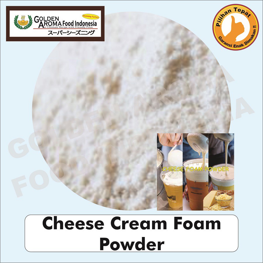 

Bubuk Minuman Cream cheese foam powder Enak Murah Halal 100Gr