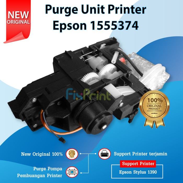 Purge Unit Epson R1390 1390 New Original, Pompa Pembuangan Printer Epson 1390