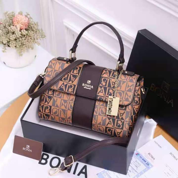 Tas Import Bonia 36938 Shoulder Bag With Box
