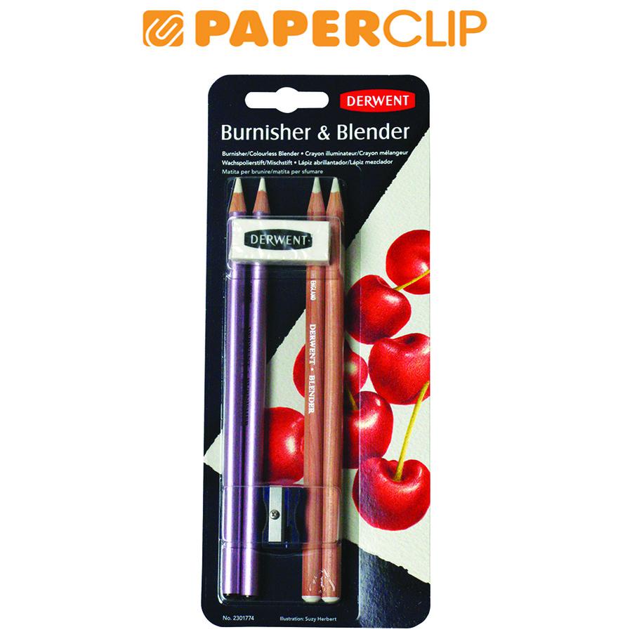 

PENSIL DERWENT SET BURNISHER BLISTER ISI 4 2301774DW