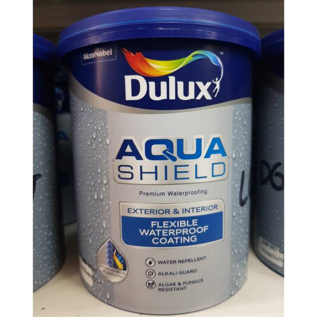  CAT WATERPROOF DULUX AQUASHIELD 1 KG Shopee Indonesia