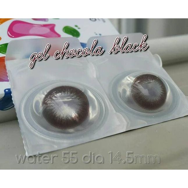 

Softlens Gel Chocola 14.5 mm - black mines