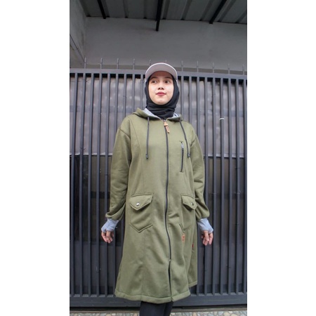 jaket muslimah/jaket syari/jaket wanita/parka syari/sweater syari/sweater cewek/sweater