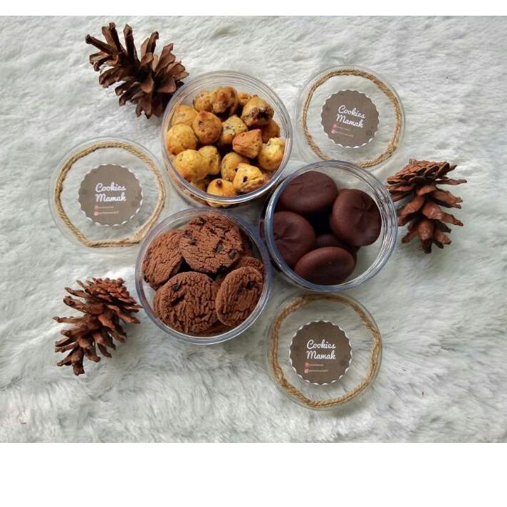 

qg-10 > COOKIES BOX ISI 3 / HAMPERS COOKIES, FREE KARTU UCAPAN Langsung Pesan
