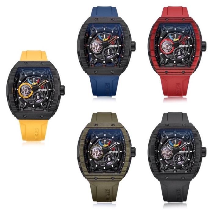 [ Original ] Jam Tangan Pria / Cowok Expedition 6782 Automatic Dhakiydano