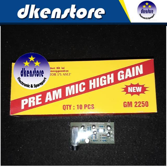 Kit Pre Amp Mic High Gain Gm2250