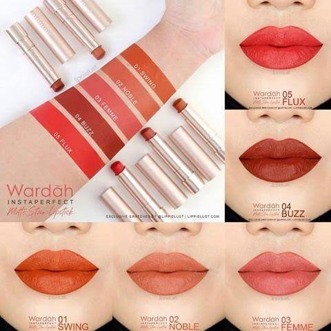 WARDAH Instaperfect Mattetitude Matte Satin Lipstik