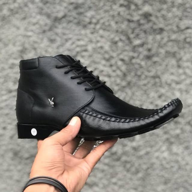 SEPATU KULIT PANTOPEL PRIA PLAYBOY TALII