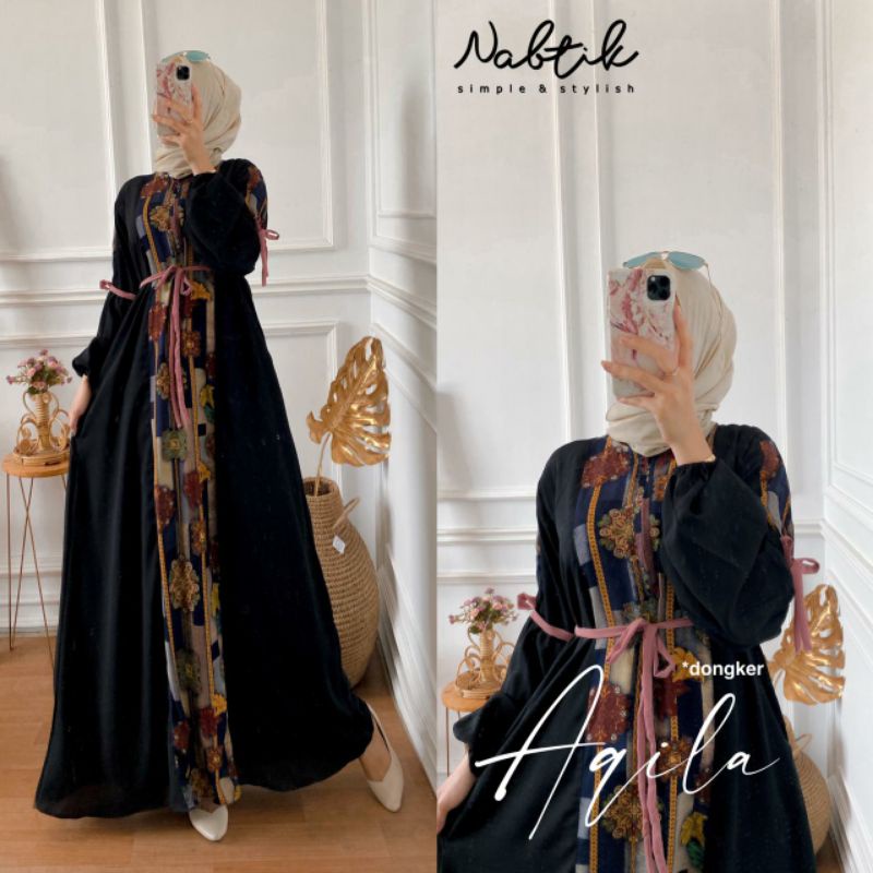 AQILA DRESS ORI NABTIK