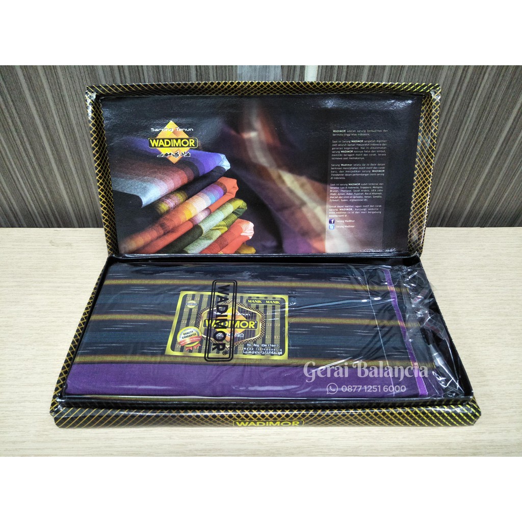 SARUNG TENUN WADIMOR / MANIK-MANIK