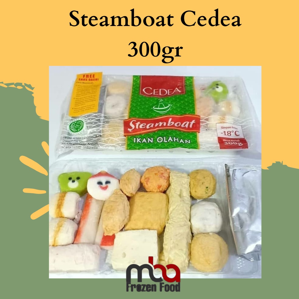 Steamboat Cedea 300gr - FROZEN FOOD