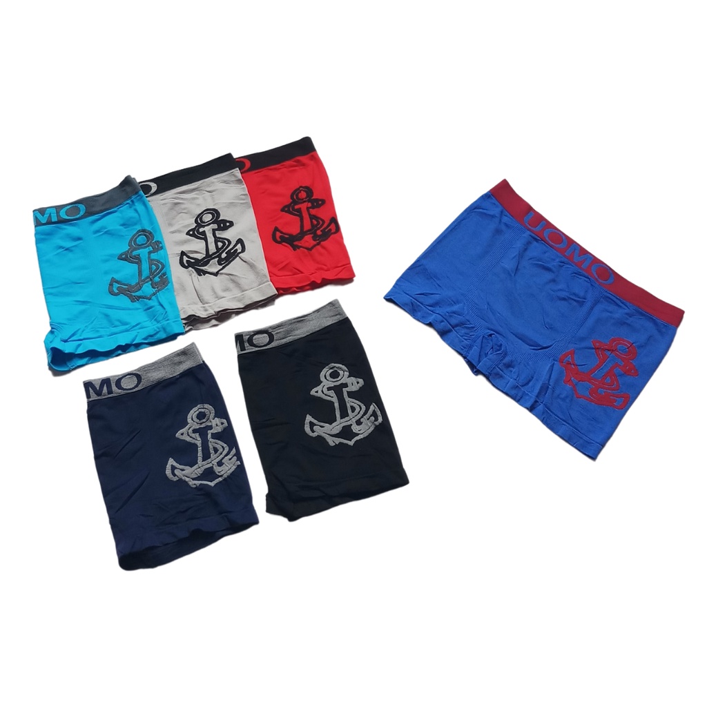 - Satuan - Boxer Rajut Pria UOMO / Celana Dalam Pria (ALLSIZE)