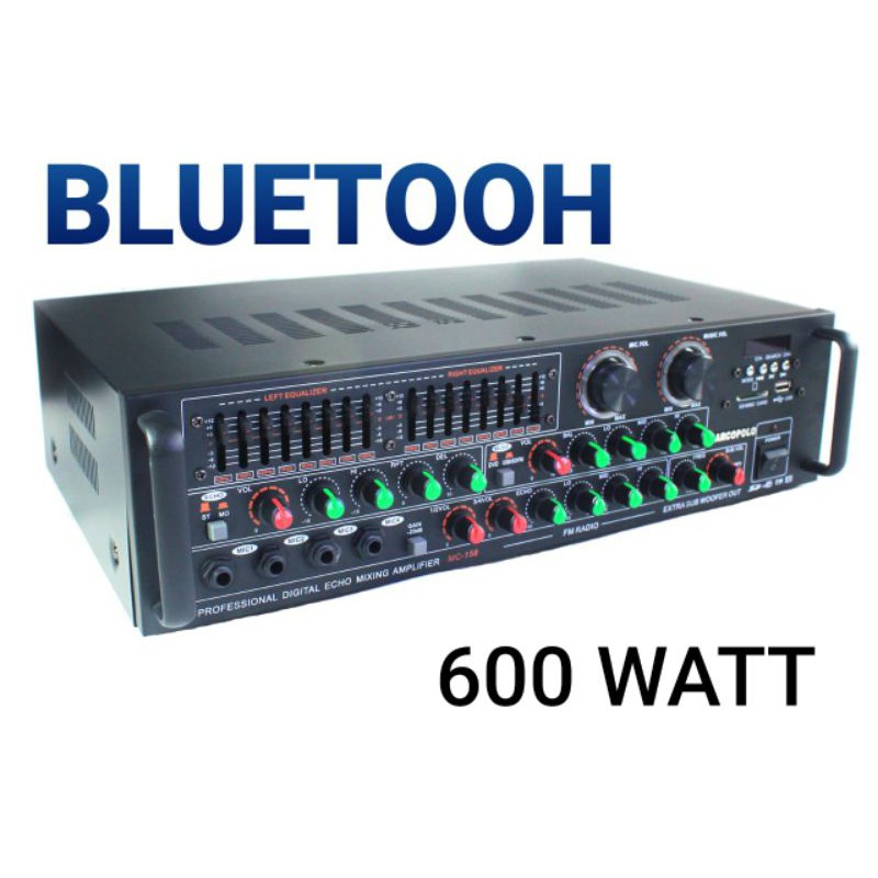 power mixer profesional marcopolo 600 watt untuk speaker dari 8/10/12 dan 15 suara mantap bro