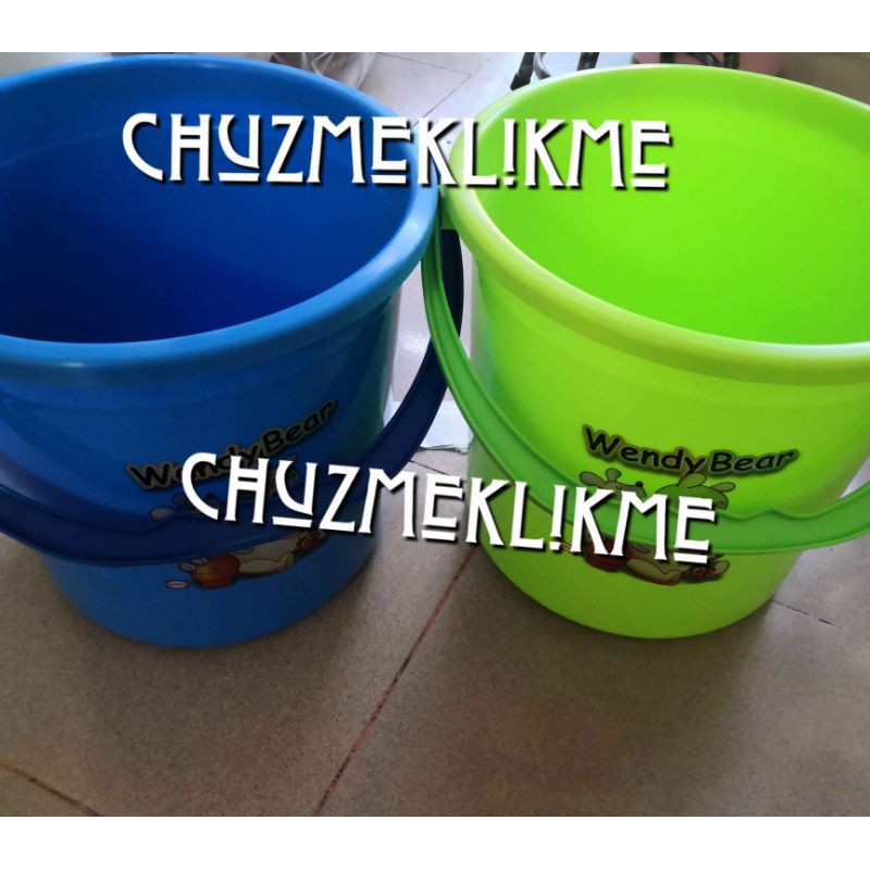 Ember air Shinpo 6 galon (tanpa tutup)/Ember plastik Shinpo 6 galon/Ember shinpo 6 galon