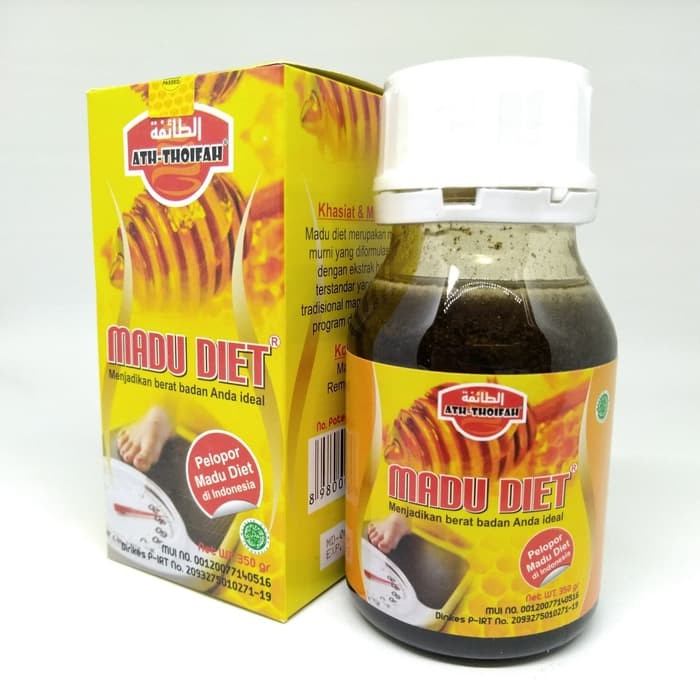 

Madu Diet ATH THOIFAH ORIGINAL ASLI Madu Herbal Langsing Berat Badan Ideal