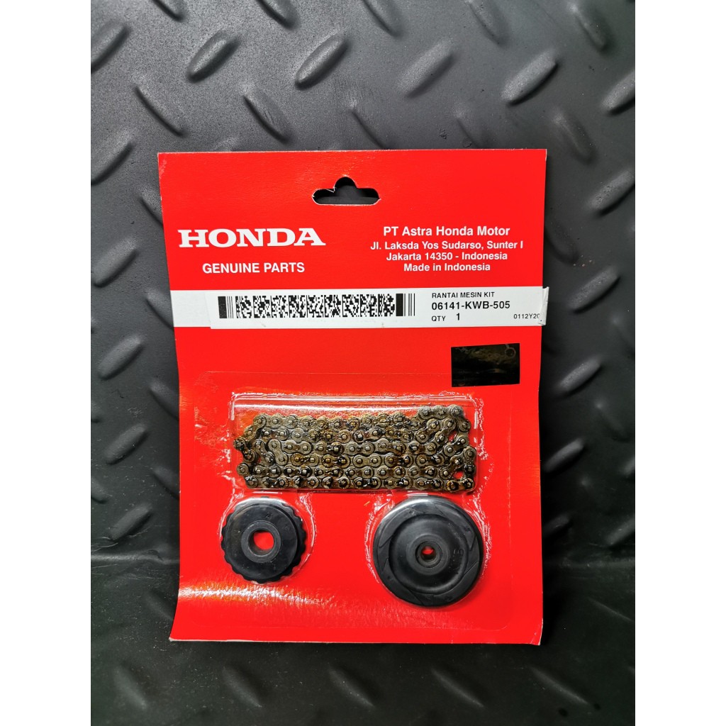  Rantai  Keteng  Set  Honda Blade 110 Karbu Revo Absolute 