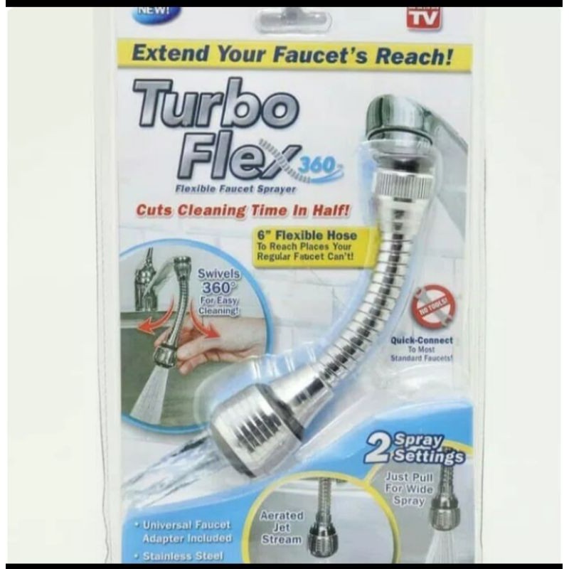 Keran Westapel Turbo Flex 360 Flexible Faucet Sprayer