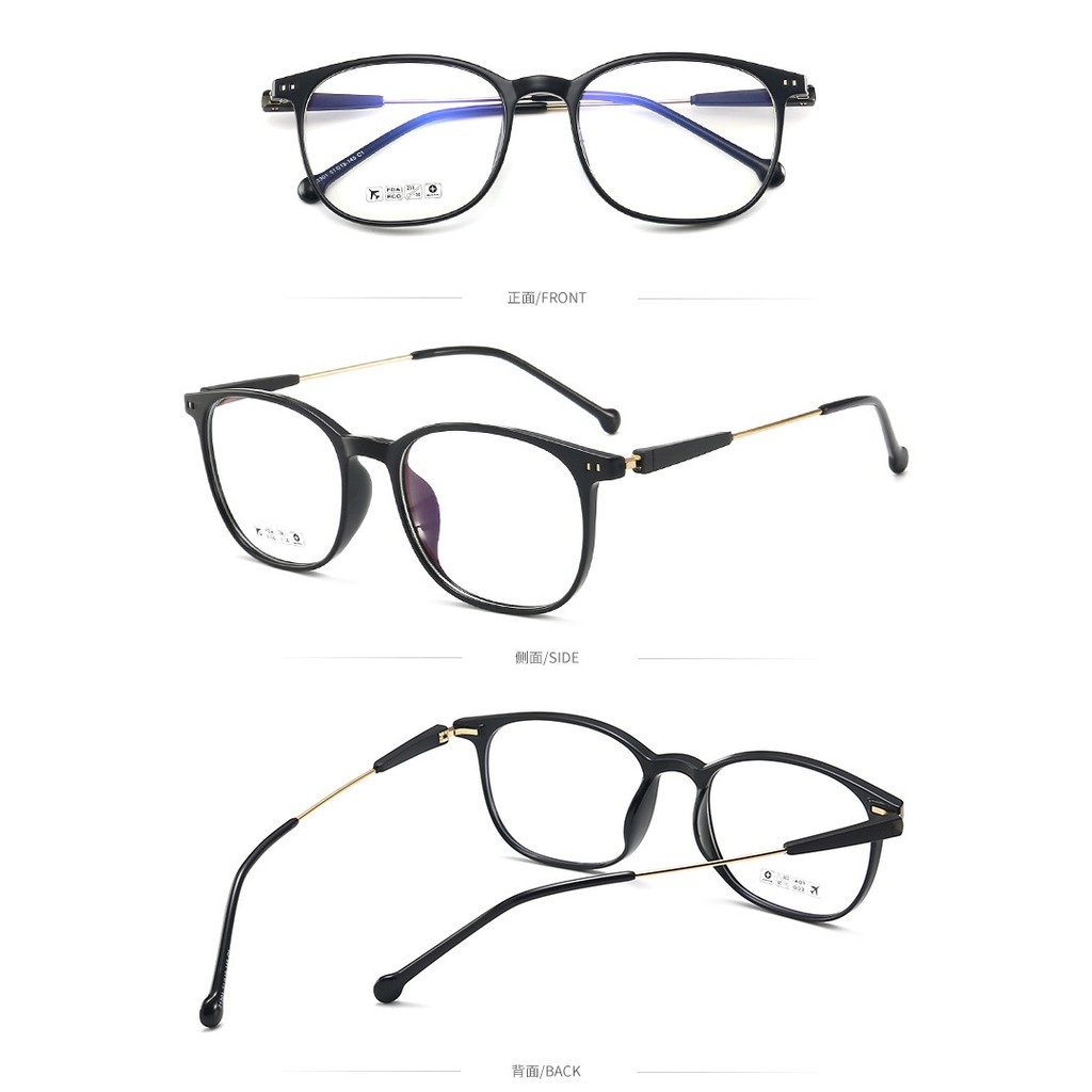 KACAMATA UNISEX 21301 LENTUR | FRAME PAKET MINUS PHOTOCROMIC