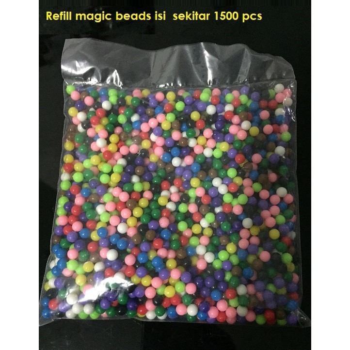Refill Magic Beads 1500 12 warna