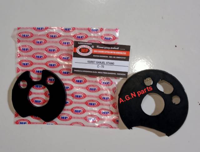 KARET GANJAL STANG SETIR HONDA C 700 MERK MP PRODUK HIGH QUALITY