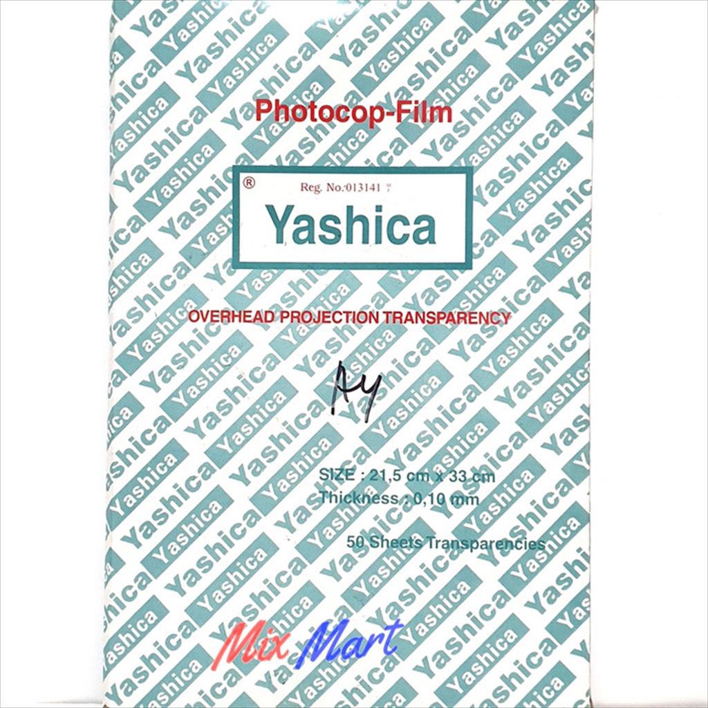 

Laminating Film Yashica A4 0,10mm isi 50 Overhead Projection Transpara