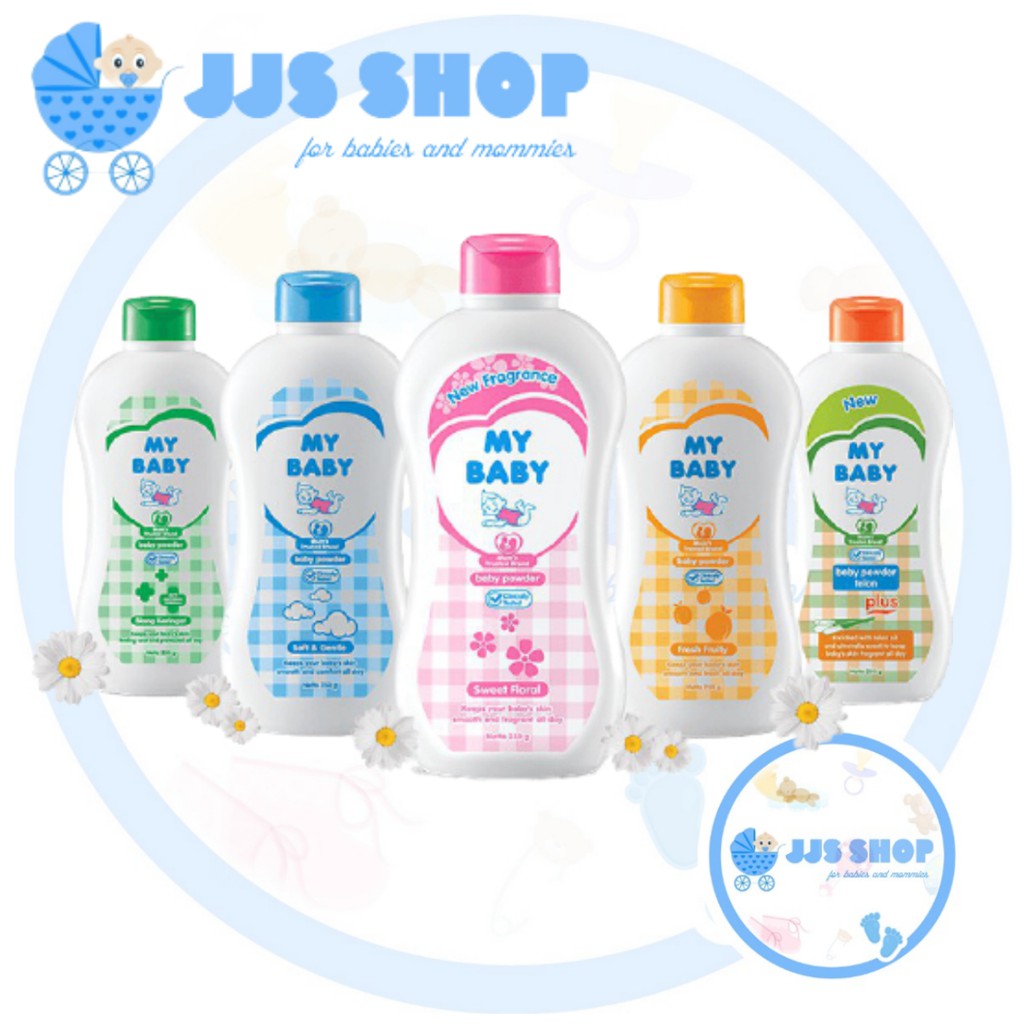 My Baby Powder / Powder Telon Plus Biang Keringat 100gr 50gr 75gr 150gr / Bedak Tabur Bayi Anak