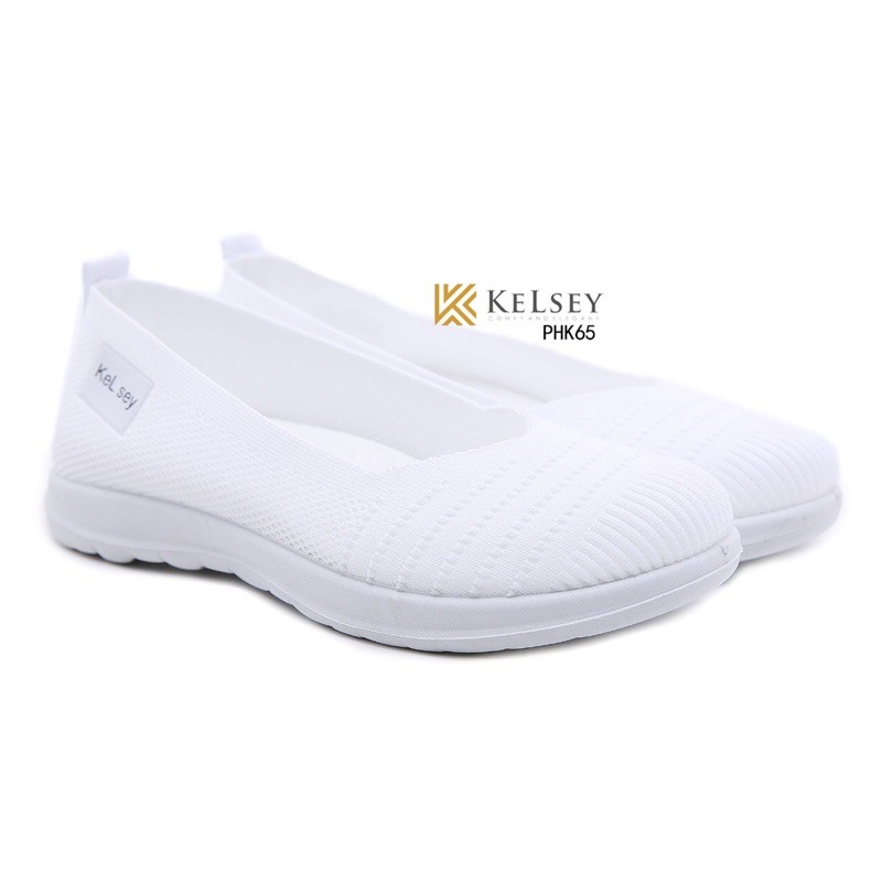 RESTOCK!!  NICOLE SEPATU SLIP ON KELSEY PHK65 Sepatu Wanita Import Slip On Soft Kanvas Elastis Anti Slip