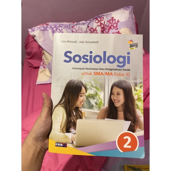 buku erlangga sosiologi kelas 12 sma bekas