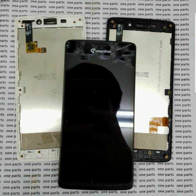 LCD TOUCHSCREEN FRAME SMARTFREN ANDROMAX I2 AD683J ORIGINAL