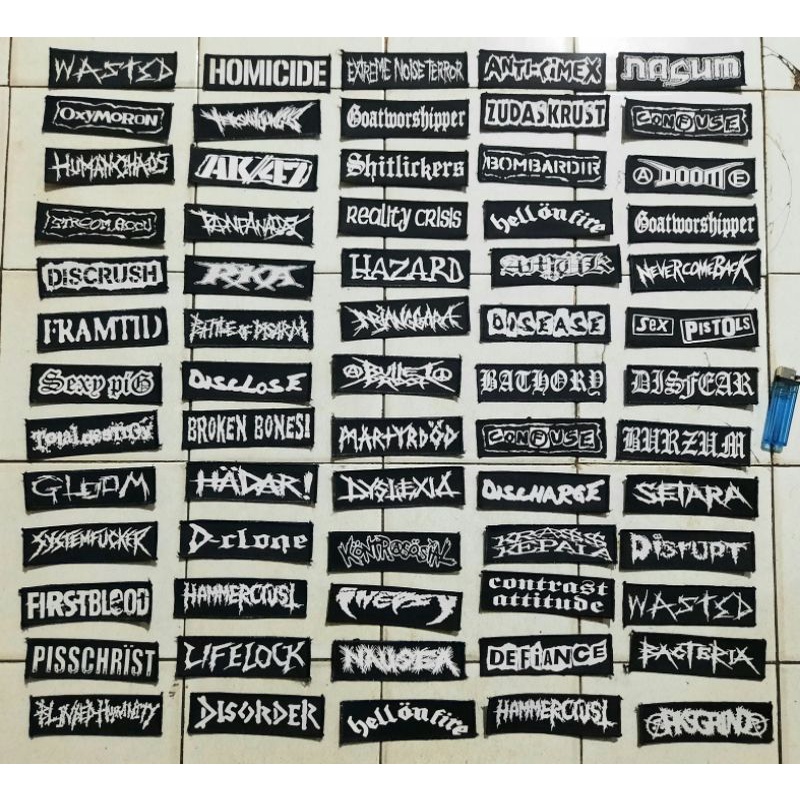 Emblem / patch band punk