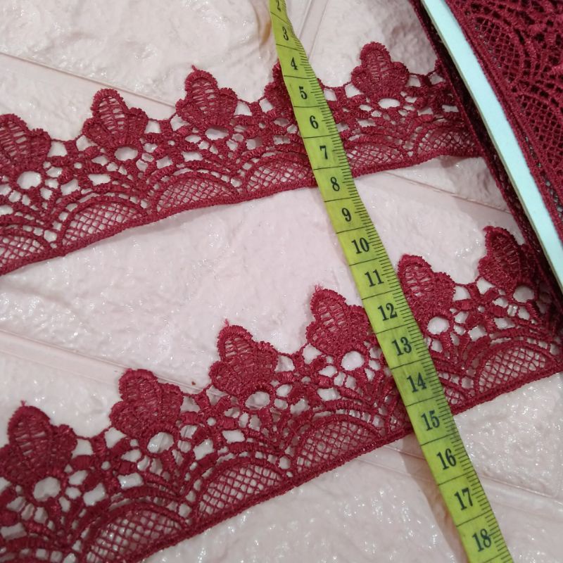 Renda gyper | renda pakaian | renda gamis , renda dress |