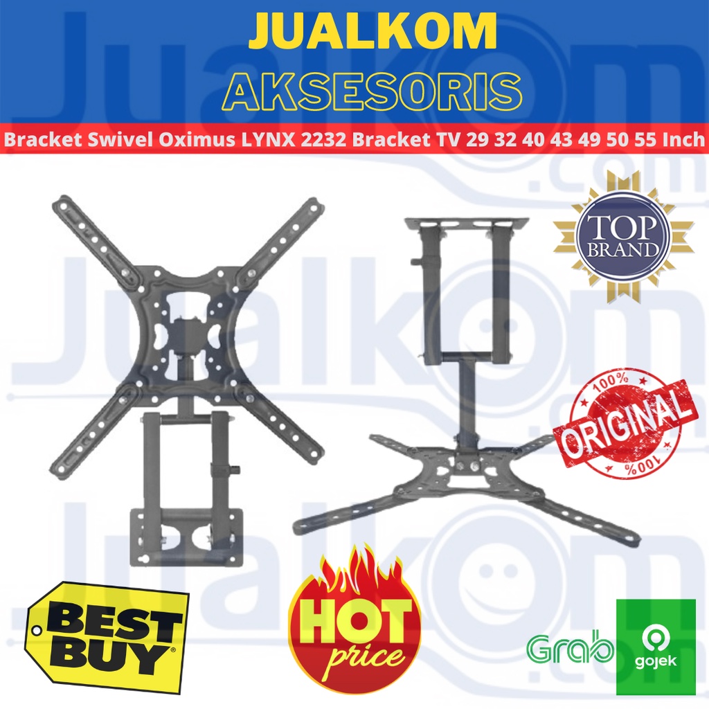 Bracket Swivel Oximus LYNX 2232 Bracket TV 29 32 40 43 49 50 55 Inch