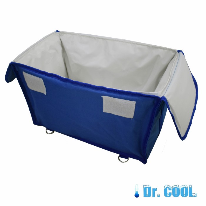 Dr Cool 40x22x25cm 22L Tas Travel Fiber Multi Fungsi Premium Small Portable Thermal Cooler Bag Kurir Delivery Makanan Gofood Gosend Pendingin Penyimpan Es jaga suhu Bekal makanan