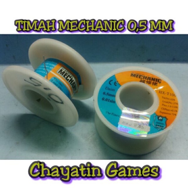 TIMAH GULUNG MECHANIC - MEKANIK Ukuran 0,5 MM