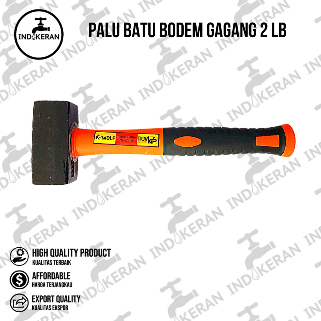 INDOKERAN - Palu Batu Bodem Gagang 2 LB