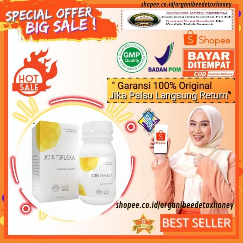 Jointsflexa Obat Nyeri Sendi Nutrisi Sendi Tulang (30 kapsul)