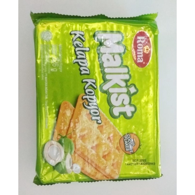 

Malkist kelapa kopyor, 226 gr