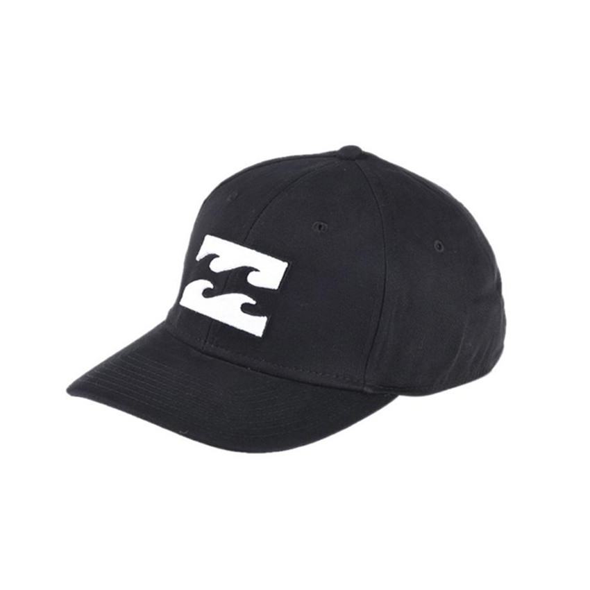 Topi basebal Billabong Logo Black Premium