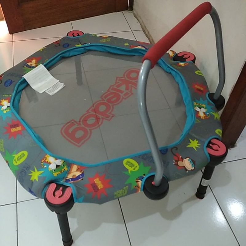 trampoline Okiedog preloved like new
