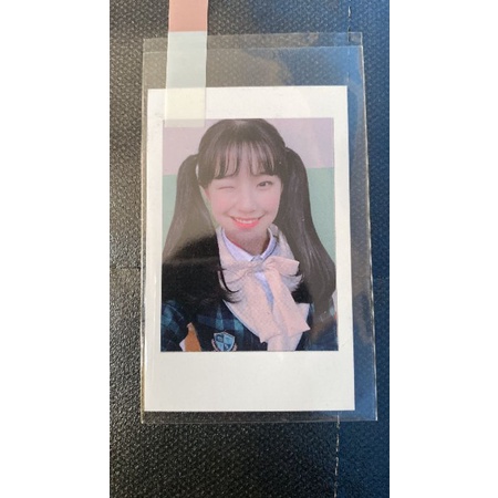 Fromis_9 Jiheon - Photocard/Polaroid To.Heart Blue ver
