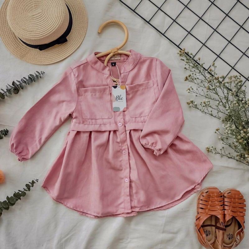 AYUDIA KIDS BBCKIDSWEAR WARNA DUSTYPINK SIZE S