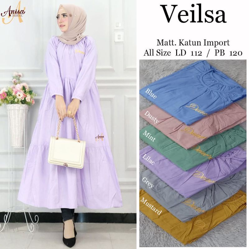 VEILSA DRESS BY ANISA FASHION
