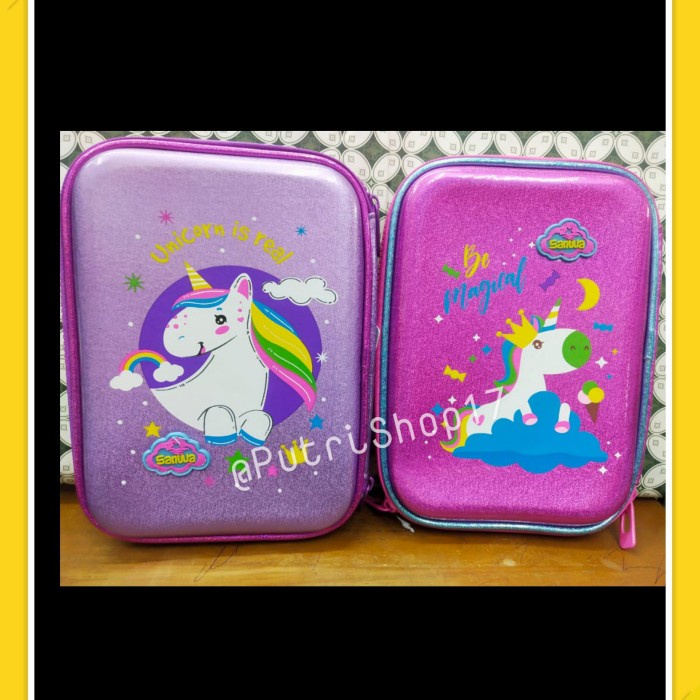 

Mudah Pencil Case Sequin / Kotak Pensil Usap Import Hot Sale