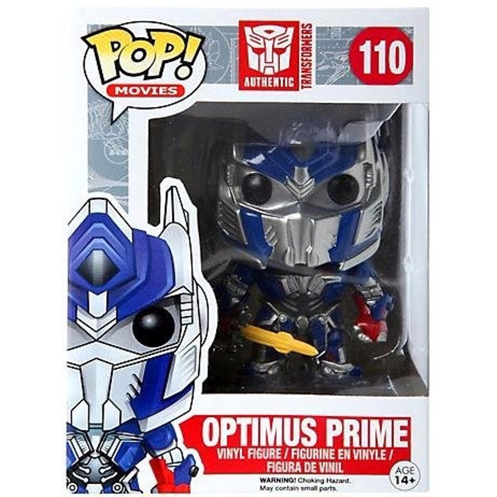 Funko POP Movies Transformers Optimus Prime w Sword EXCLUSIVE 110