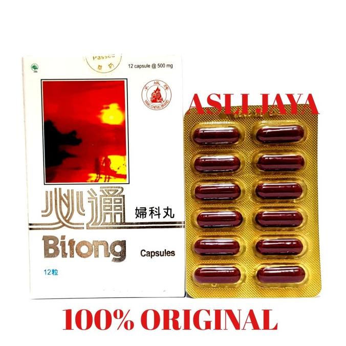 Bitong Kapsul - Obat Lancar Haid