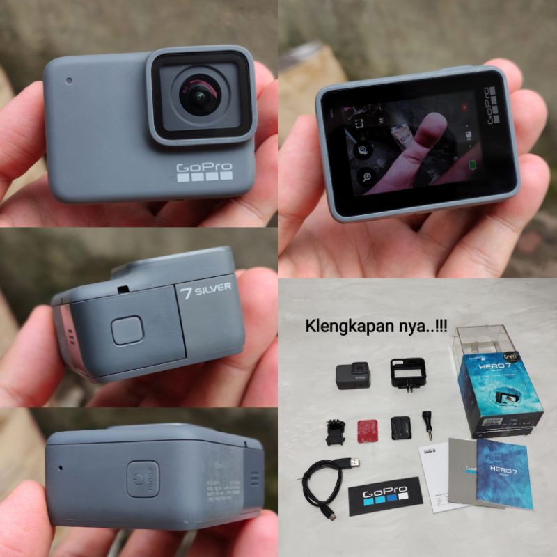 Gopro Hero 8 black & GoPro Hero 7 black / foto asli-Hero 7 silver (1)