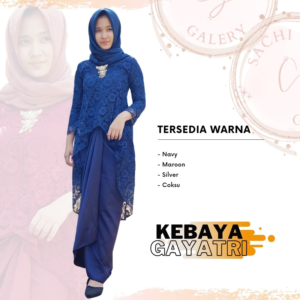 KEBAYA GAYATRI ORIGINAL / KEBAYA BROKAT / KEBAYA MODERN / KEBAYA COUPLE / KEBAYA WISUDA