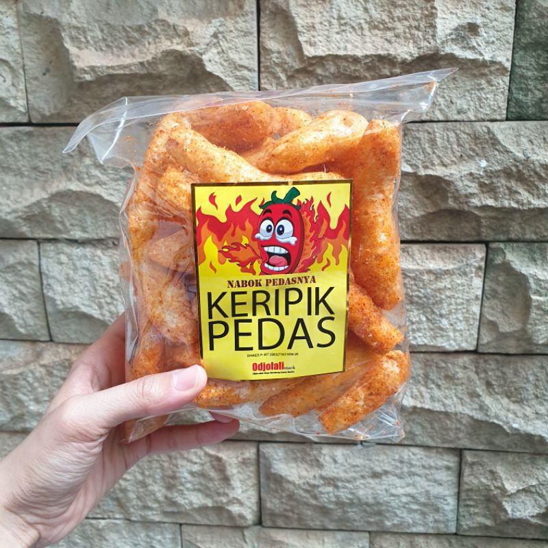 

Kerupuk Batagor Kering Pedas Odjolali / Keripik Batagor Kering Pedas Khas Bandung
