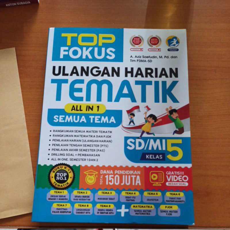 

TOP FOKUS ULNAGAN HARIAN TEMATIK KLAS 5SD